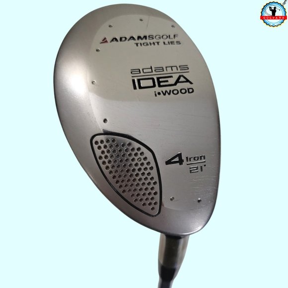 Adams Idea Tight Lies iwood 4 Iron Hybrid 21° Senior Steel Shaft 39.25"L R/H - Picture 1 of 12